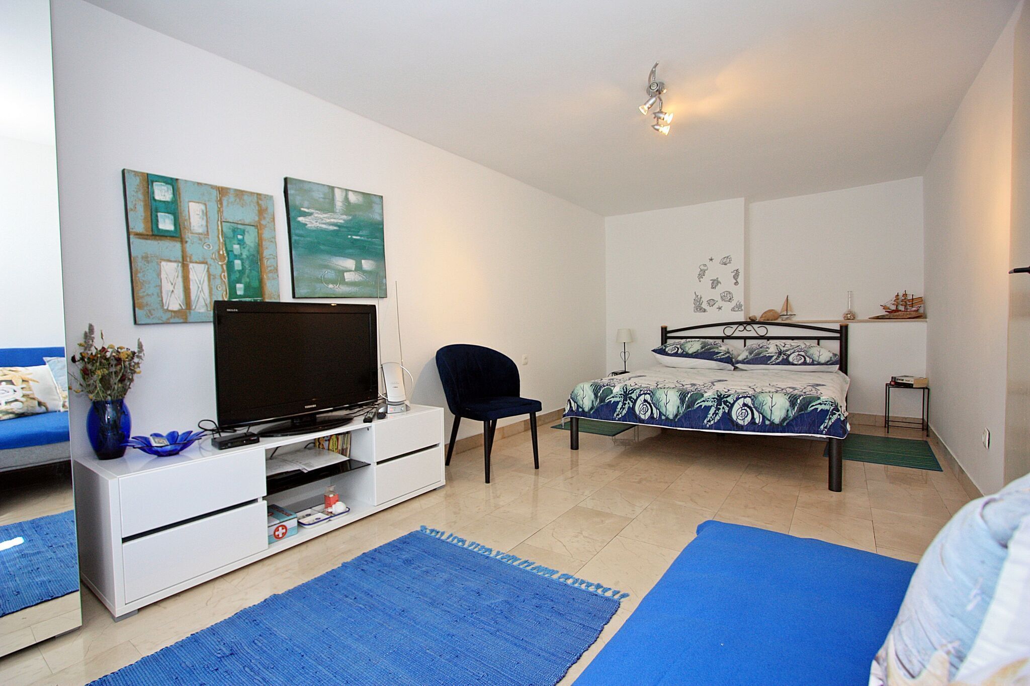 1 sovrum, strykjärn/strykbräda och gratis wi-fi