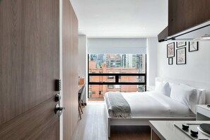 1 habitación, wifi y ropa de cama