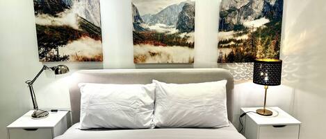 2 soverom, strykejern/-brett, wi-fi og sengetøy