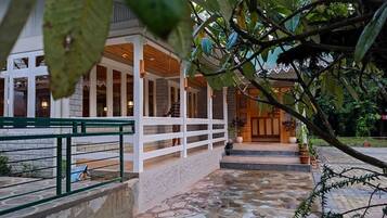 Voorkant van accommodatie