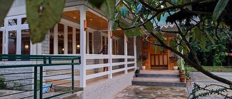 Façade de l’hébergement