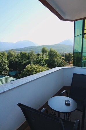 Vue sur les montagnes