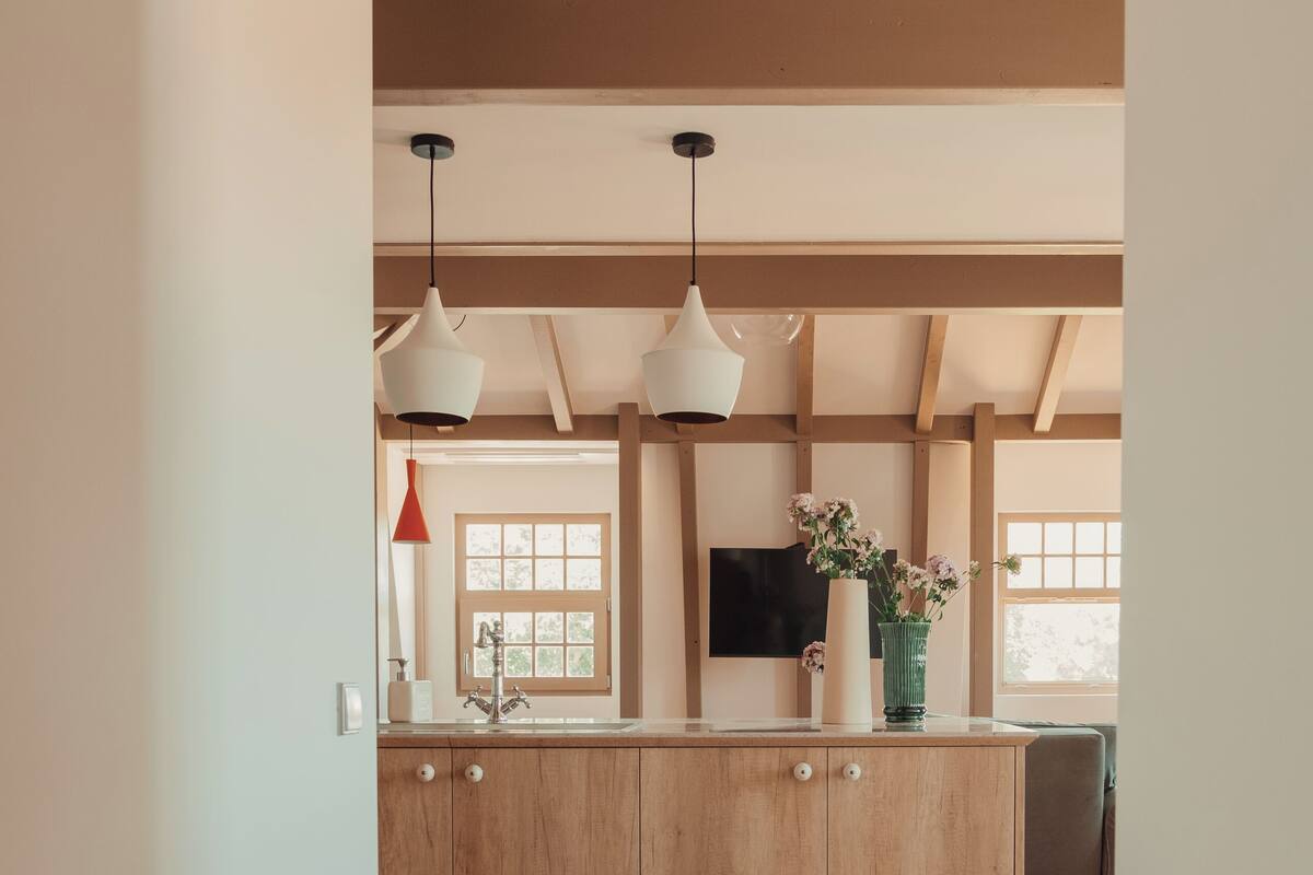 Family Apartment | Private kitchen | Coffee/tea maker, fridge, microwave, stovetop
