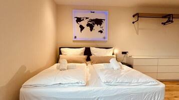 1 Schlafzimmer, Bügeleisen/Bügelbrett, kostenloses WLAN, Bettwäsche
