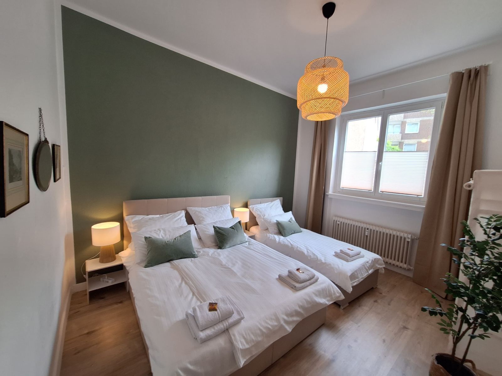 2 habitaciones, wifi y ropa de cama 