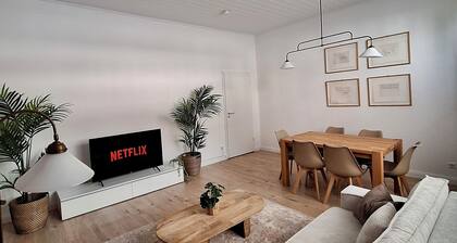 Am Altstadtmarkt | Nähe VW Halle | Küche | SmartTV