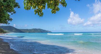 Enjoy amazing sea views, private pool & Caribbean breezes from this 2 bd villa!