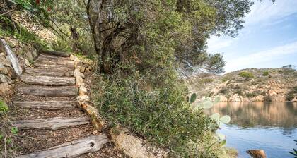 Villa 'Sa Curcurica' mit Meerblick, privater Terrasse und Wi-Fi