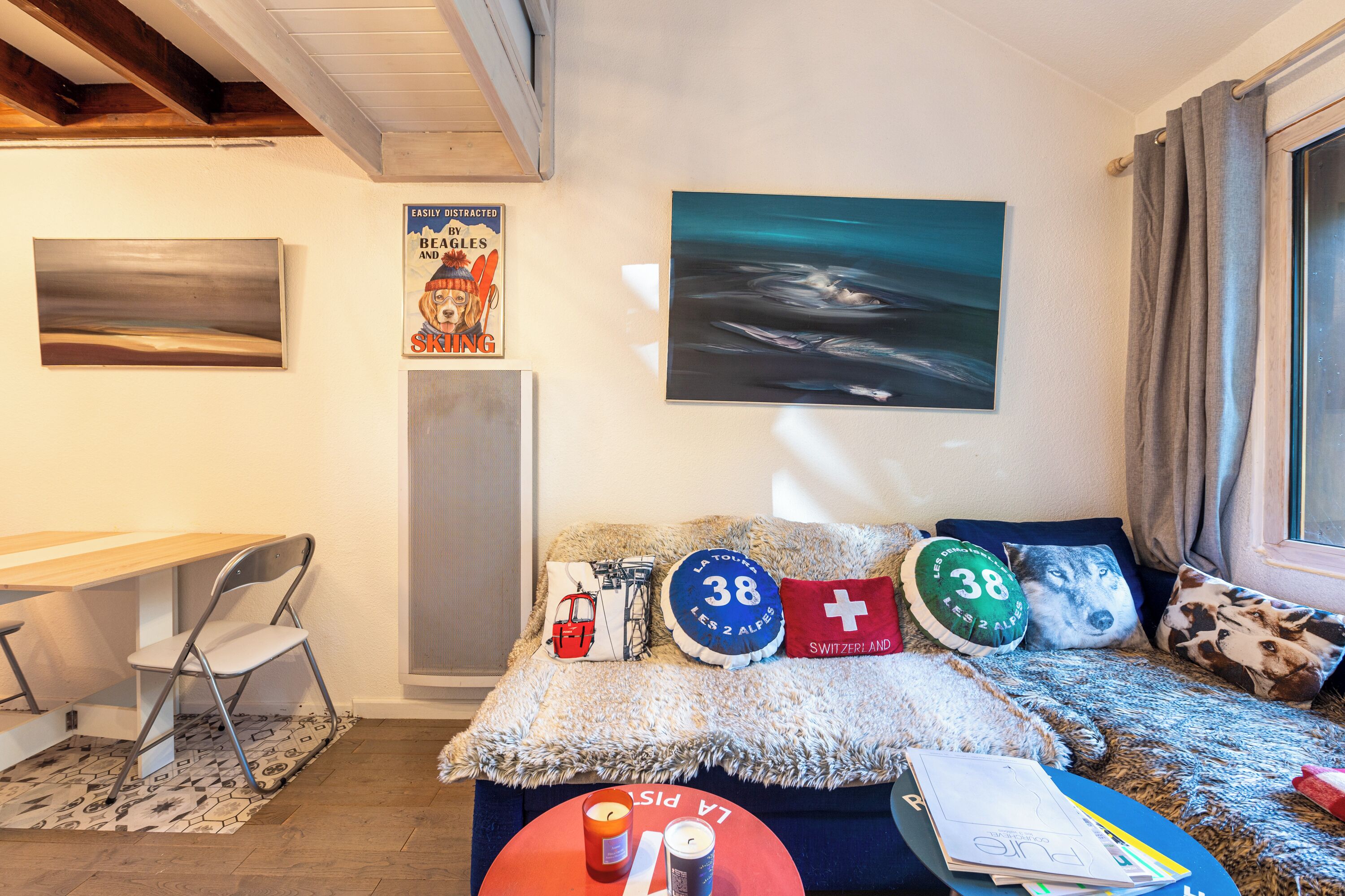 2 chambres, Wi-Fi gratuit, draps fournis