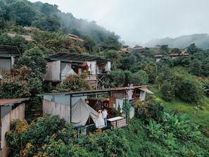 Fachada de la propiedad