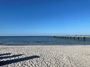 On the beach