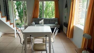 Comfort Apartment, Patio | Living area | TV