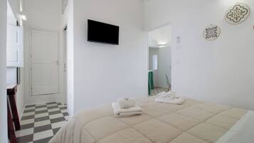 1 camera, Wi-Fi gratuito, lenzuola