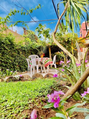 Family Apartment, Balcony, Beach View | Terrace/patio - Maison Charmante (Dar Bouazza)