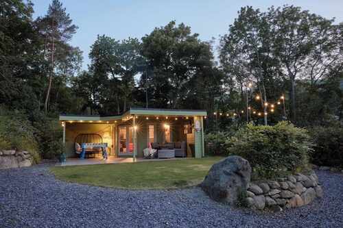 Luxury Conwy Mill in private grounds with eclectic interiors and the wow factor!