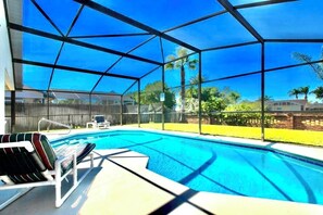 A heated pool - ref 801. Stunning villa with own pool near Disney (Four Corners)