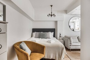 1 soverom, strykejern/-brett, wi-fi og sengetøy