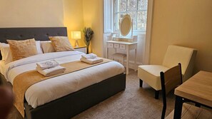 Luxury Double Room, Courtyard View | Desk, laptop workspace, iron/ironing board, free WiFi - The Roseburn (Edinburgh)