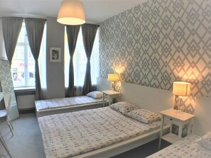 2 soverom, strykejern/-brett, wi-fi (inkludert) og sengetøy