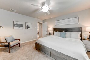 3 bedrooms, iron/ironing board