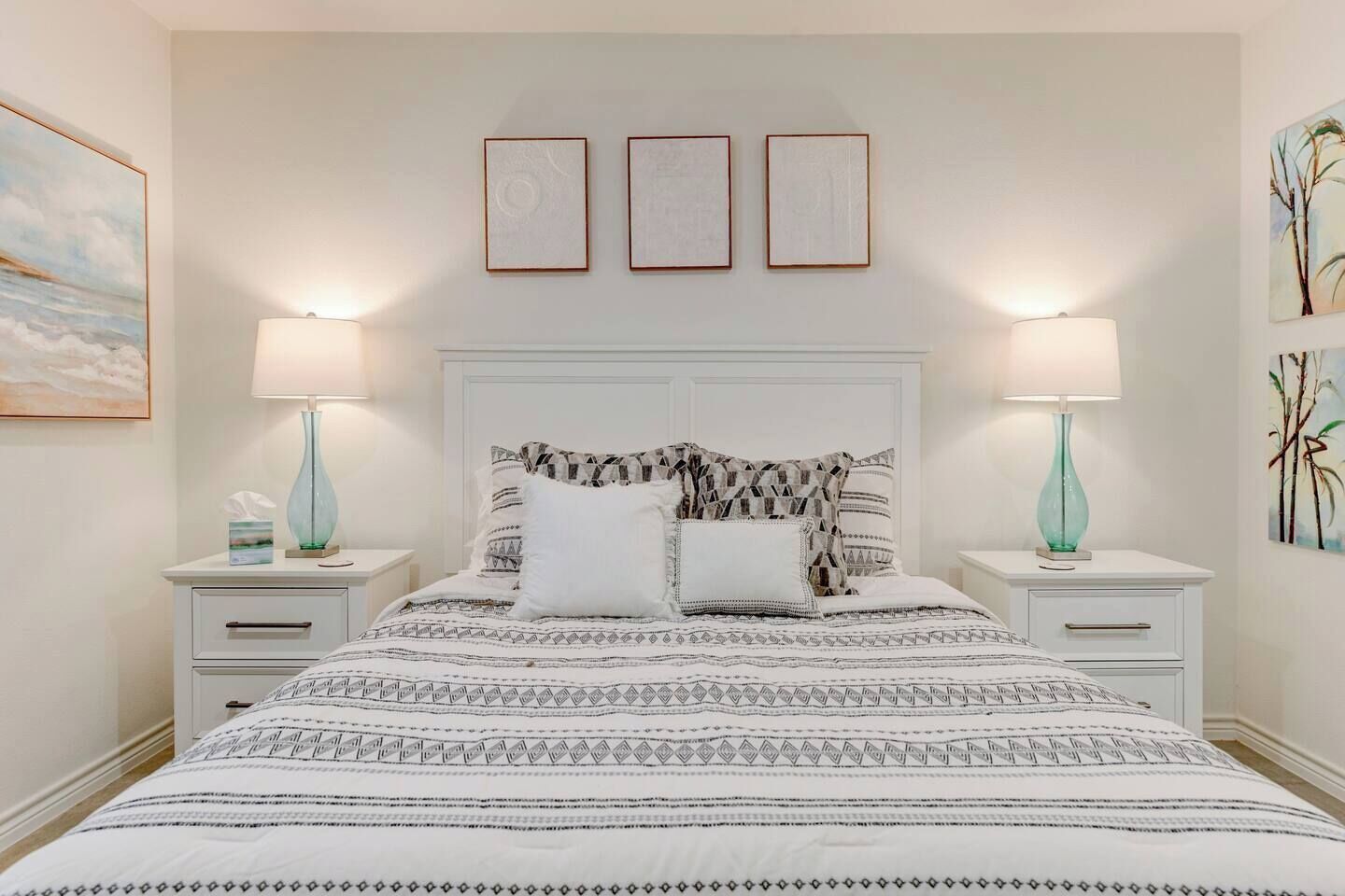 3 bedrooms, iron/ironing board