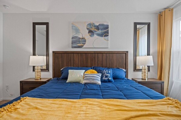 3 bedrooms, iron/ironing board