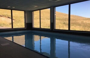 Indoor pool, a heated pool