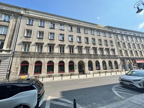 Overnatningsstedets facade