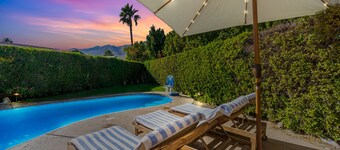 Rare 4BR Palm Springs Retreat with Pool & Spa • Cozy, Spacious & Near Downtown