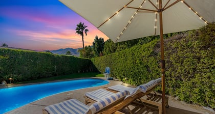 Rare 4BR Palm Springs Retreat with Pool & Spa • Cozy, Spacious & Near Downtown