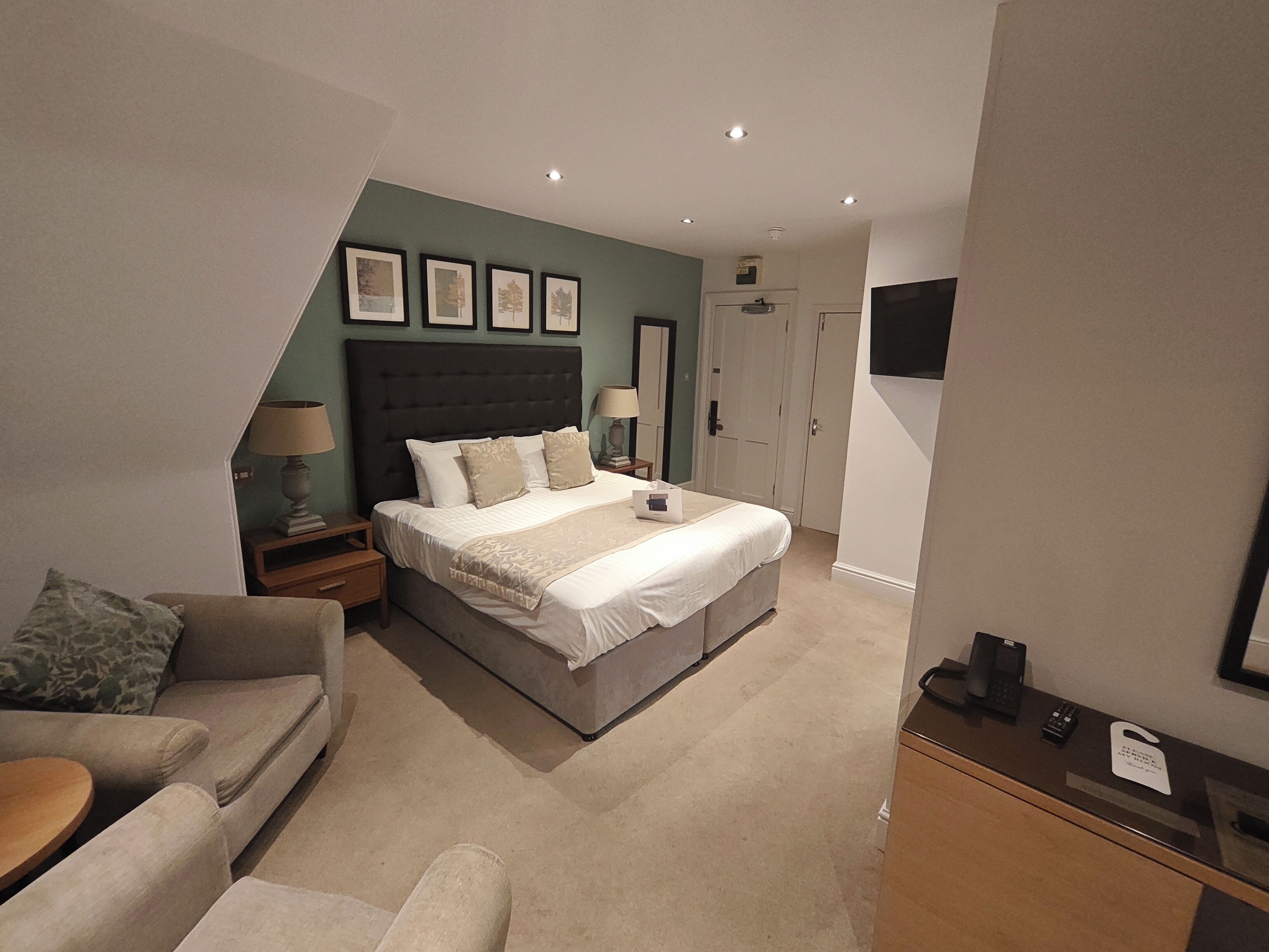 ห้องดีลักซ์ดับเบิล, วิวทะเล | Wi-Fi ฟรี, ผ้าปูที่นอน