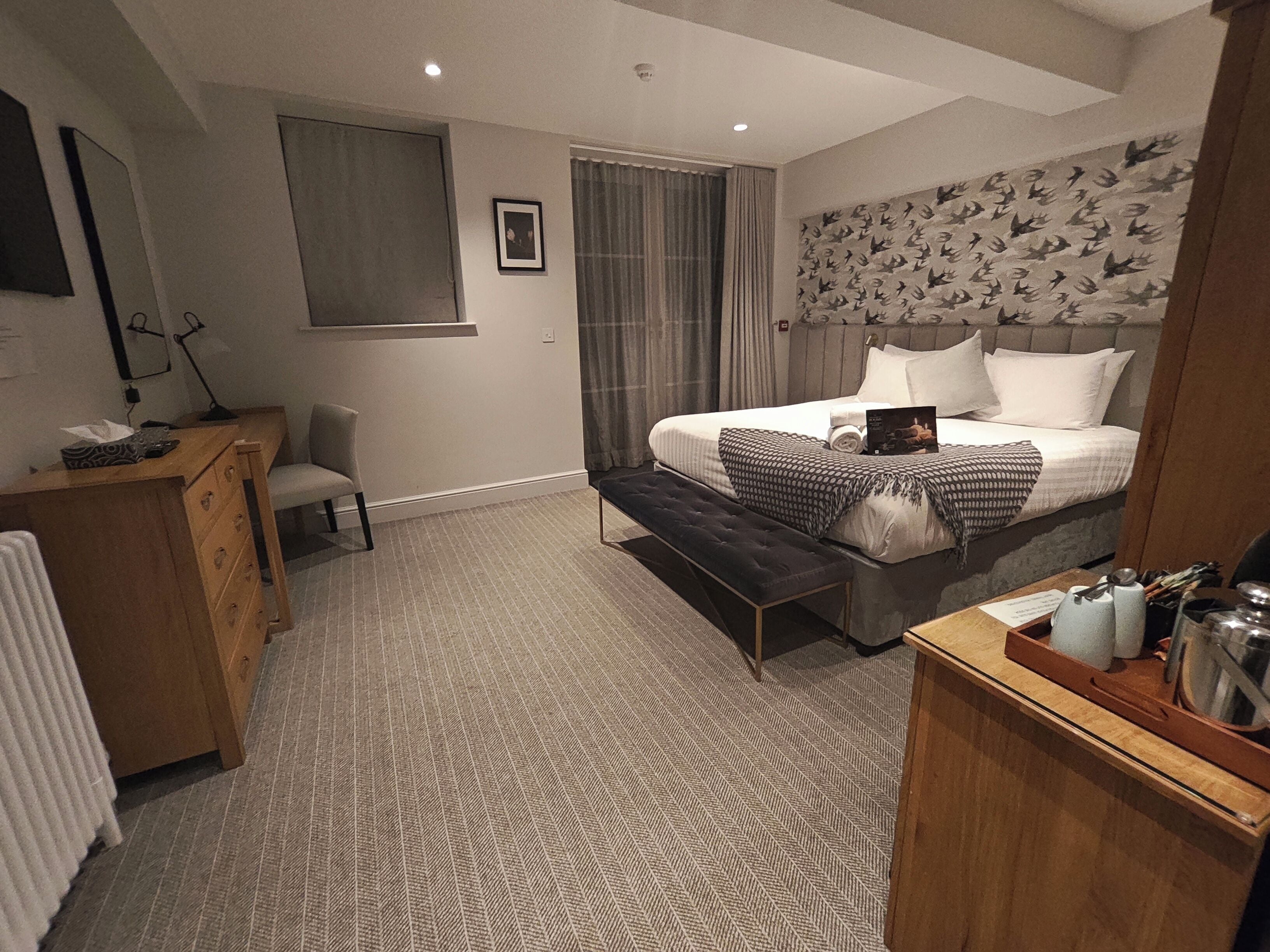 ห้องซูพีเรียดับเบิลหรือทวิน, อุปกรณ์ช่วยการเคลื่อนไหว | Wi-Fi ฟรี, ผ้าปูที่นอน