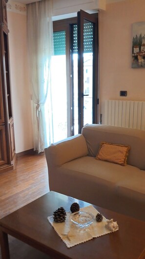 Smart TV, fireplace, video games, DVD player