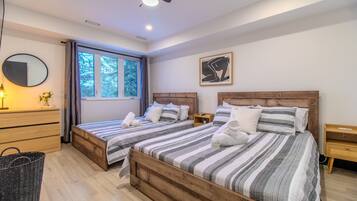 3 chambres, bureau, fer et planche à repasser, Wi-Fi gratuit