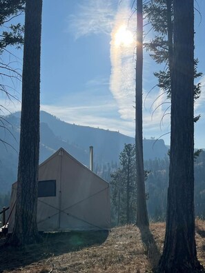 Näkymä majoituspaikasta