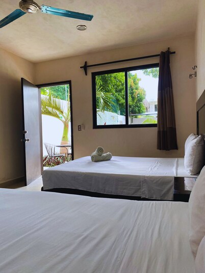 Hotel Luna and Studios 23 Bacalar - Free Bike Rental