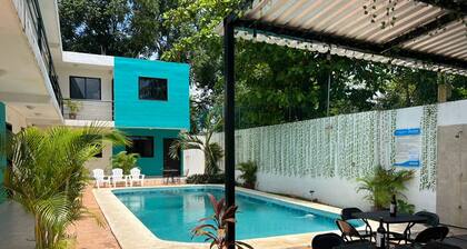 Hotel Luna and Studios 23 Bacalar - Free Bike Rental