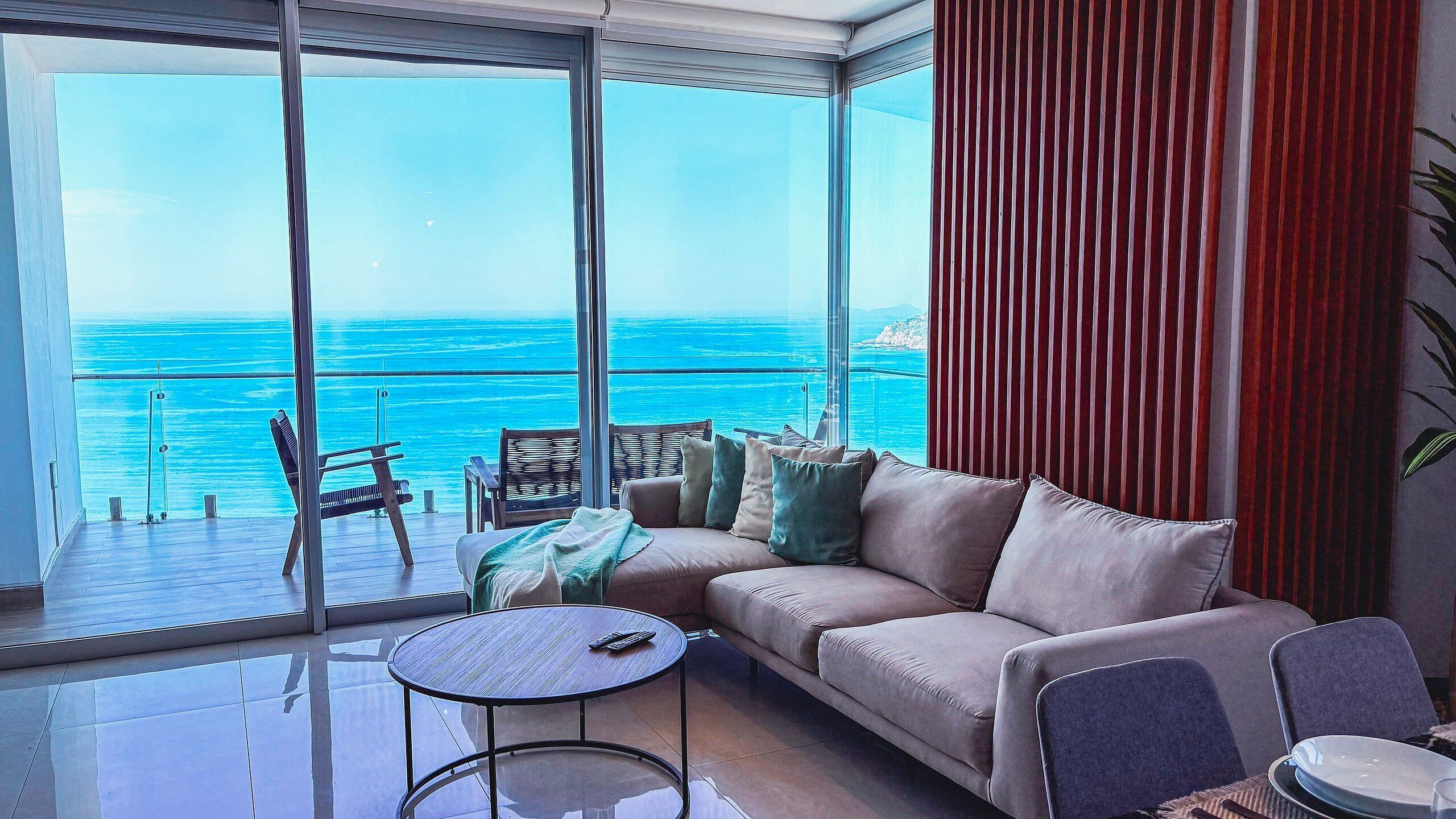 Departamento panorámico | Área de sala de estar