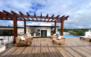 Terrace/patio - New Studio P/2, Acceso a Alberca, Terraza (Tulum)