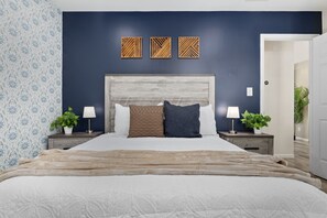 1 habitación, tabla de planchar con plancha, wifi y ropa de cama 