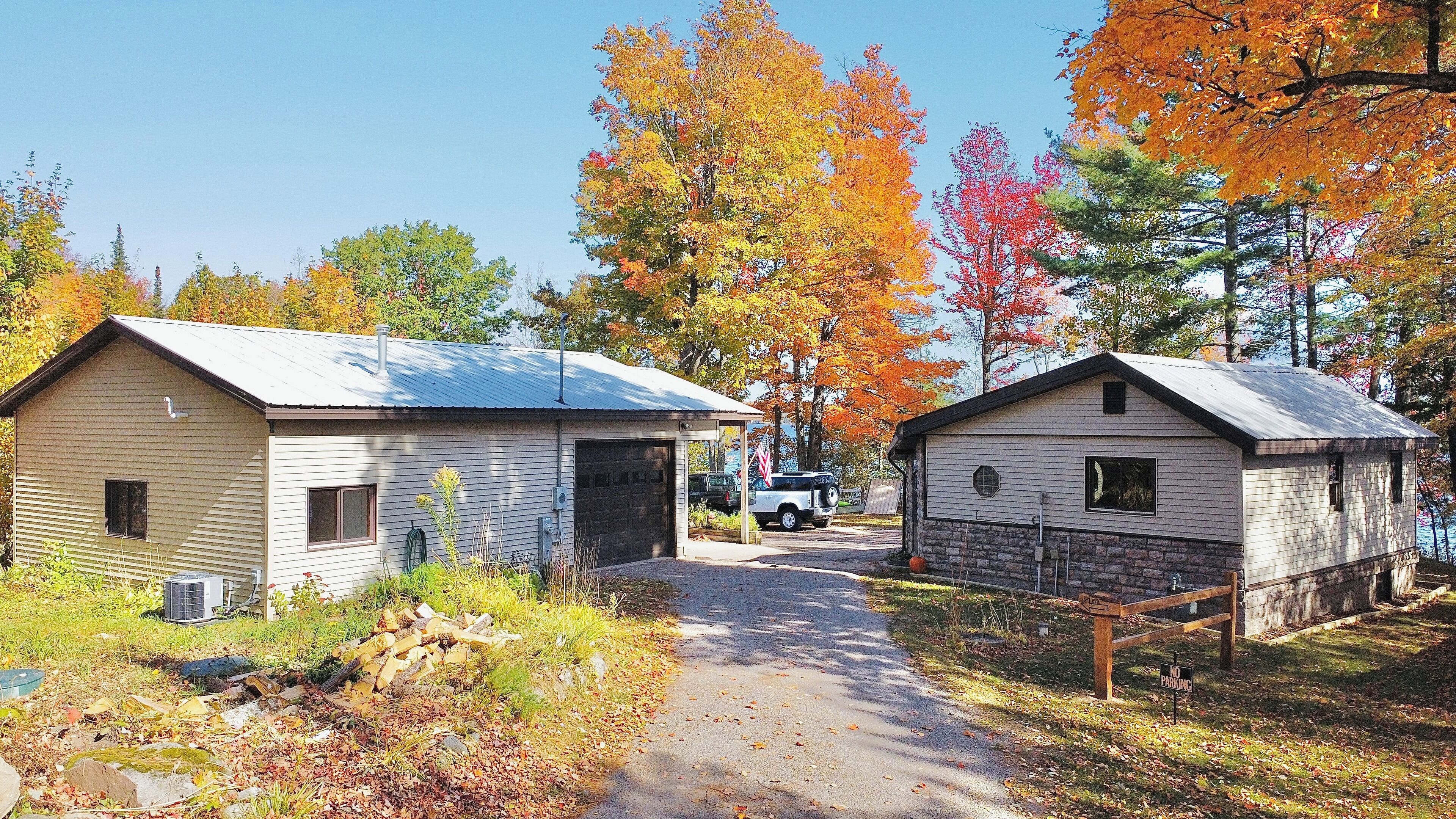 Exterior of Property - Main House + Bunkhouse