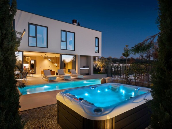 Piscine chauffée