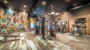 Fitness facility - Deep Ellum Lux apartment with endless amenities! (Dallas)