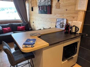 Interior - Cosy studio at Col des SaiSies (Hauteluce)