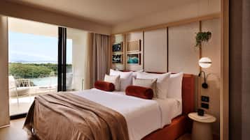 V Level Suite for 2+2 Seaview | Hochwertige Bettwaren, Zimmersafe, Verdunkelungsvorhänge