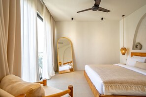 Villa, 2 Bedrooms, Patio, Pool View | 2 bedrooms, Egyptian cotton sheets, premium bedding, in-room safe - Casanna Umalas (Kerobokan)