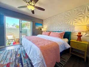 2 soverom, strykejern/-brett, reiseseng for barn og wi-fi (inkludert)