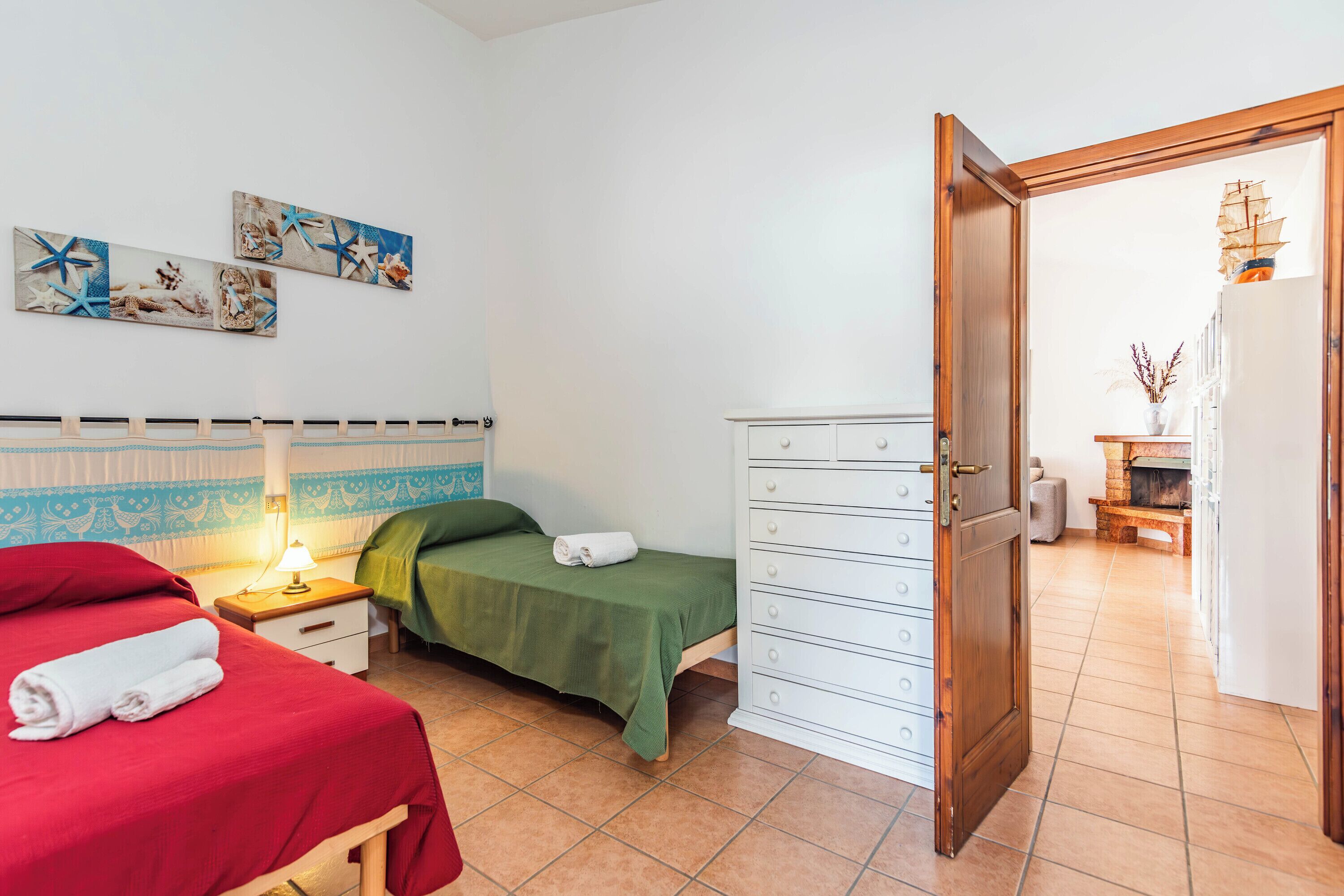 3 habitaciones, wifi gratis y ropa de cama 