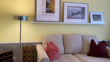 Appartement, plusieurs chambres, fumeurs, terrasse | Salle de séjour