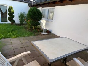 Leilighet, 1 soverom, røyk, balkong | Utendørsservering